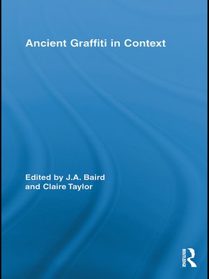 cover image of Ancient Graffiti in Context